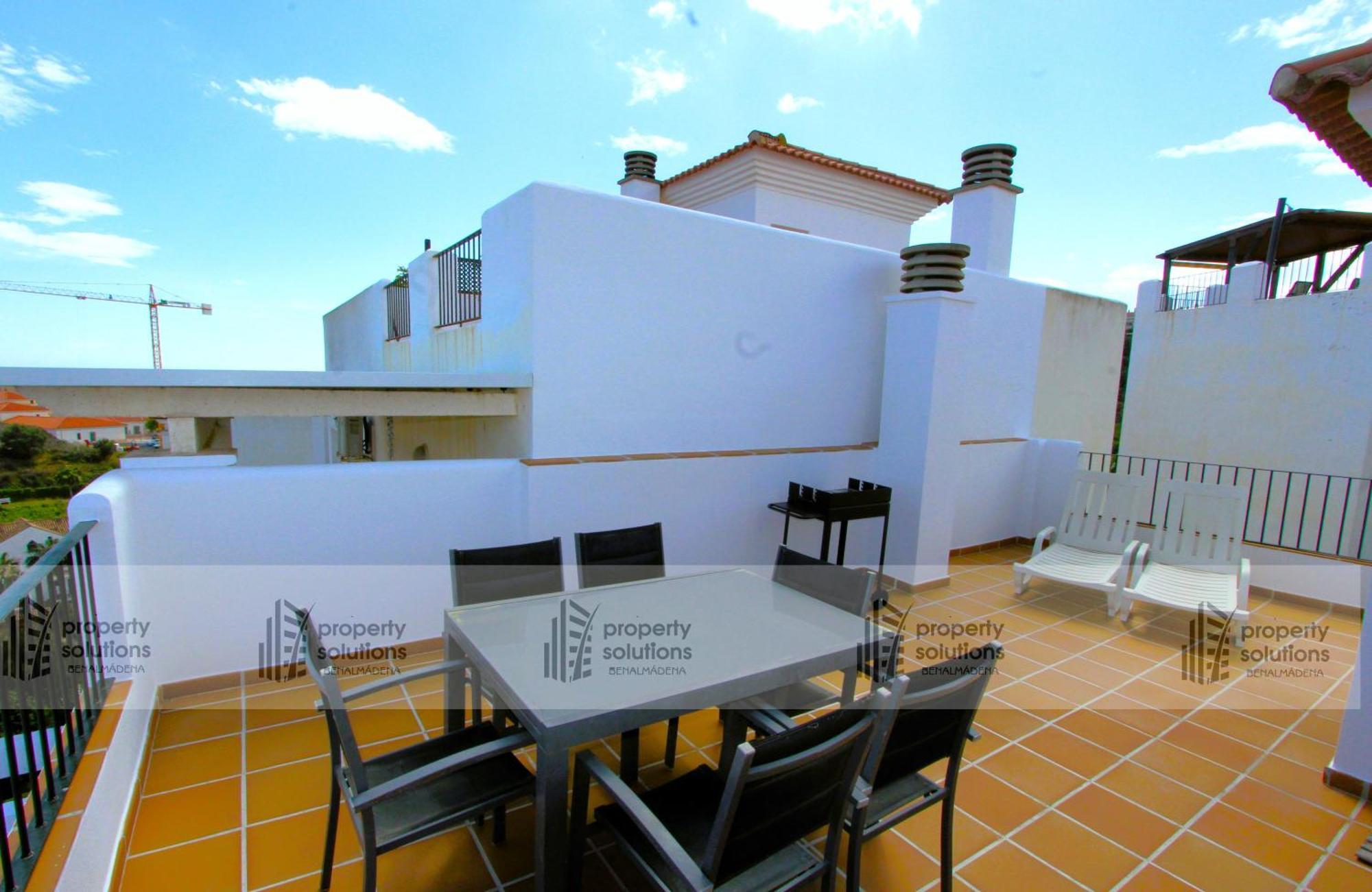 Apartamento Lomas de Mena, 21 - Ático con vistas al mar - Piscina y Barbacoa - PARKING GRATIS - EXCELENTE CONEXIÓN WIFI Benalmádena Exterior foto